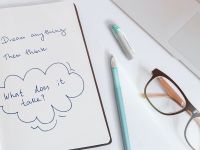 Ручка гелевая стираемая OfficeSpace "Orient" 0,38 мм, синяя