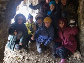 Пещеры и наскальные рисунки реки Лена и речки Большое Кэтэмэ