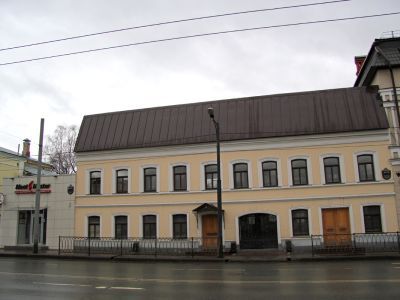 Дом, где в 1966 - 1974 гг. жила актриса Гизатуллина-Волжская Сахибджамал