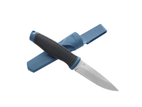 Нож для выживания Ganzo G806 черный c синим, G806-BL