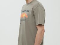 Футболка из хлопка с принтом