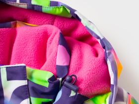 Комбинезон текстильный с полиуретановым покрытием для девочек