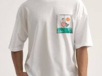 Футболка МОДЕЛЬ 2 Белый/Seabird