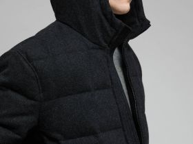 Пуховик с натуральным пухом