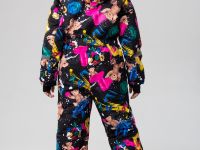 Комбинезон текстильный с полиуретановым покрытием для девочек