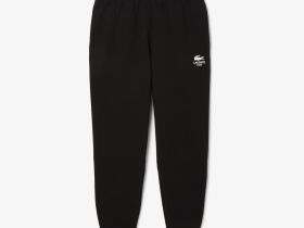 Спортивные хлопковые брюки Lacoste унисекс