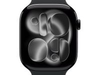 Умные часы Apple Watch Series 11 (GPS) 46 мм Jet Black с чёрным ремешком Sport Band M/L