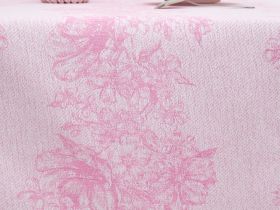 Скатерть-дорожка Milfler, розовая