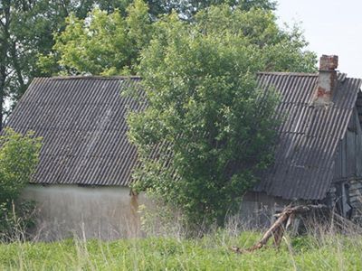 Памятное место, где в 1812 г. останавливался французский писатель Стендаль