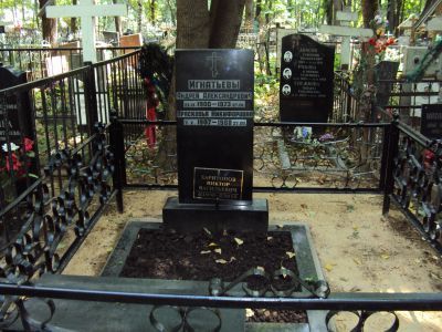 Могила - Игнатьев Андрей Александрович (1900-1973), Герой Советского Союза