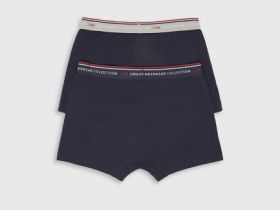 Трусы-транки, 2 шт., Синий