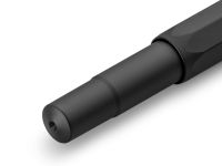 Ручка перьевая Kaweco AL Sport EF 0,5 мм, чернила синие, корпус черный