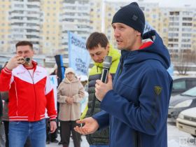 Никита Крюков и Александр Бессмертных провели мастер-класс по лыжным гонкам в Якутске