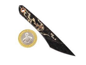 Нож Киридаши KOI, сталь AUS-8 Blackwash