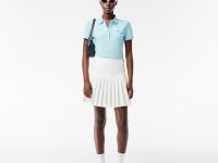 Женское поло Lacoste приталенного кроя из эластичного хлопка