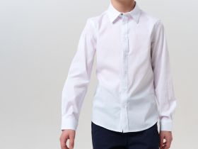 Сорочка текстильная для мальчиков (comfort fit)