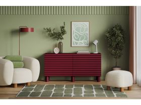 Картина Рельеф Линии Оливковый 50x70
