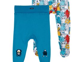 Ползунки детские трикотажные для мальчиков, 2 шт в комплекте