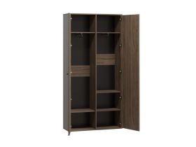 Распашной шкаф Сайрис 2-98x202 Орех Карини