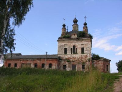 Спасская церковь с живописью, п.п. XIX в.