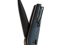 Складной нож SRM 251MB-ME (эксклюзивно для НОЖИКОВ), сталь N690, рукоять голубая микарта