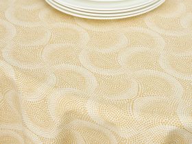 Скатерть круглая Golden confetti