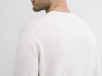 Базовый вязаный джемпер, Белый