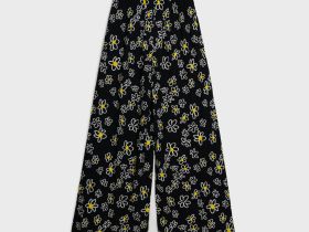 Брюки текстильные для девочек