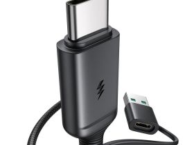 Беспроводное зарядное устройство Joyroom JR-WQM03 MagSafe для смартфона/ кабель USB/Type-C 15W (черный)