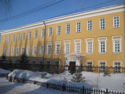 Здание Главного управления Западной Сибири, в котором в 1826 - 1842 гг. работали ссыльные декабристы