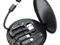 Беспроводное зарядное устройство Remax RP-W80 Wanbao II Series с боксом для хранения (черный)