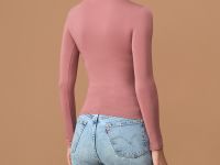 Водолазка Everyday, розовая