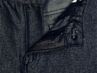 Джинсы Straight с люрексом для девочек, Черный