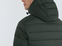 Утеплённая лёгкая куртка, Зеленый