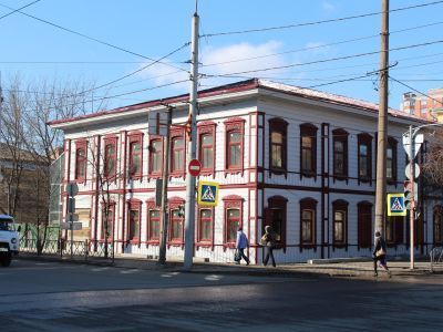 Здание, где в 1907 – мае 1913 гг. работал первый председатель Красноярского Совета рабочих и солдатских депутатов Дубровинский Яков Фёдорович