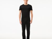 Набор мужских домашних футболок Lacoste Crew Neck (3шт.)