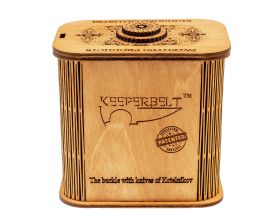 Ремень-нож Квадро Keeperbelt, латунь