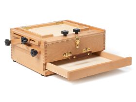 Этюдный ящик FE-L5N с креплением на фотоштатив, бук