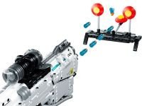 7810_MK Конструктор Механическая пушка черная