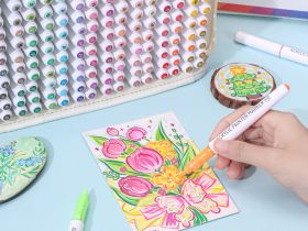 Набор маркеров акриловые Languo, 192 цвета