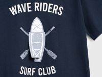 Футболка с аппликацией для мальчиков, Синий