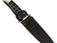 Нож НКВД, сталь Х12МФ, рукоять акрил, мельхиор