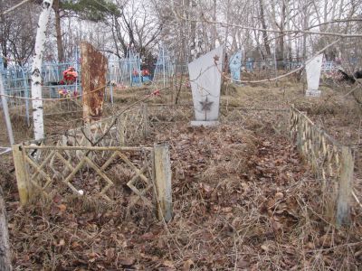 Могила красногвардейца Березенко, убитого белогвардейцами в 1919 году