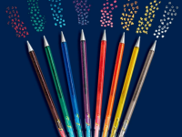 Ручка гелевая Pentel "Hybrid Dual Metallic" 1,0 мм, золото