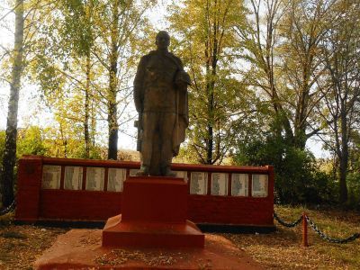 Братская могила 10 советских воинов и партизан, погибших в 1941-1943 гг. в боях с немецко-фашистскими захватчиками