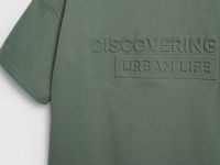 Футболка оверсайз для мальчиков, Зеленый