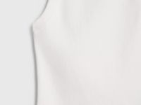 Майка в рубчик, Белый