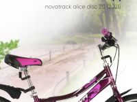 Детский велосипед Novatrack Alice Disc 20, год 2021, цвет Розовый