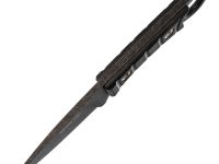 Шейный нож Крот, сталь AUS-8 SW черный, Кизляр