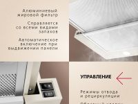 Телескопическая вытяжка Hansa OTP6242RIH